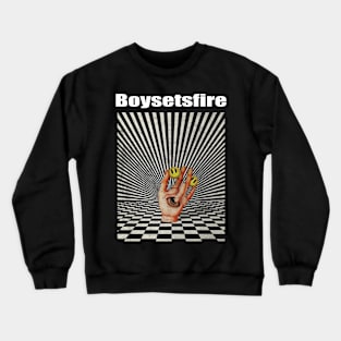 Illuminati Hand Of Boysetsfire Crewneck Sweatshirt